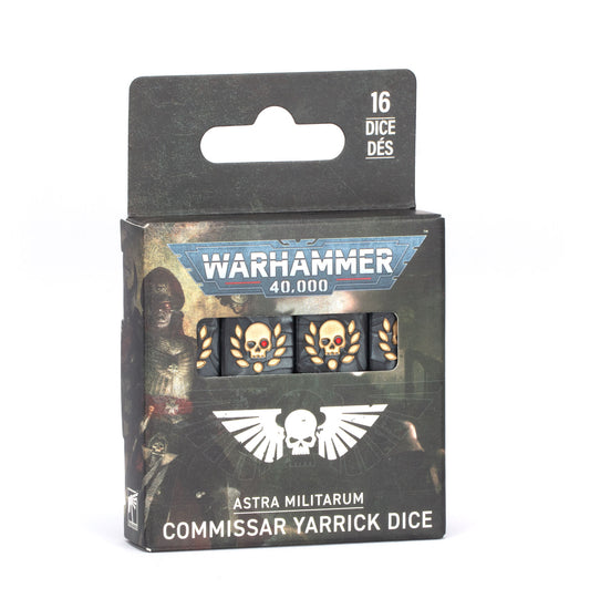 ASTRA MILITARUM: COMMISSAR YARRICK DICE - Mighty Melee Games