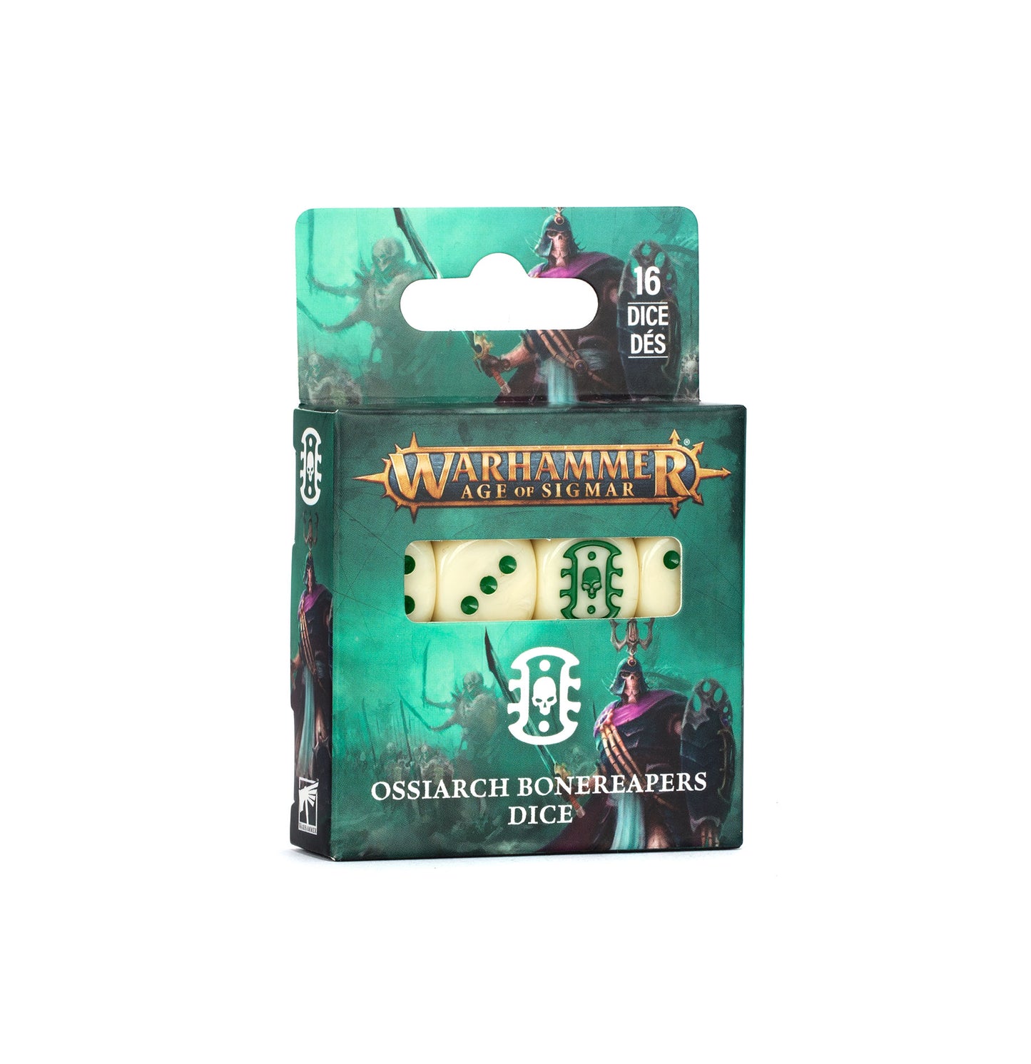 AGE OF SIGMAR: OSSIARCH BONEREAPERS DICE - Mighty Melee Games