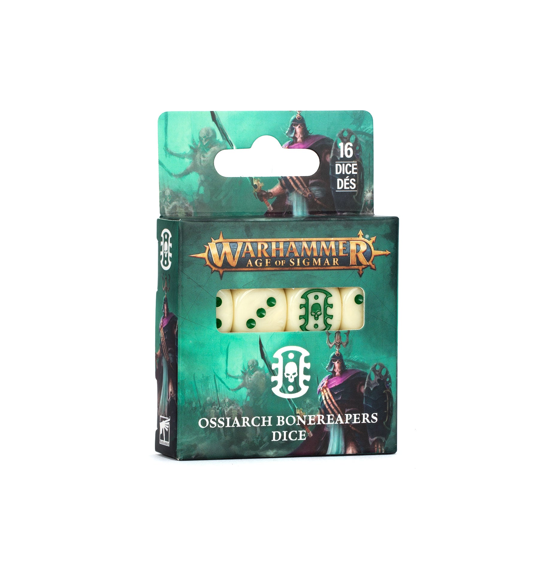 AGE OF SIGMAR: OSSIARCH BONEREAPERS DICE - Mighty Melee Games