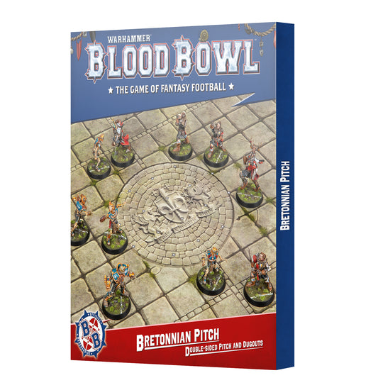 BLOOD BOWL: BRETONNIAN TEAM PITCH & DUGOUTS - Mighty Melee Games