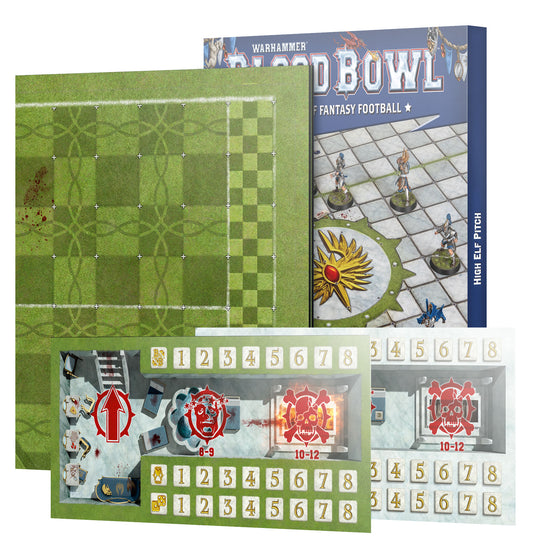BLOOD BOWL: HIGH ELF PITCH - Mighty Melee Games