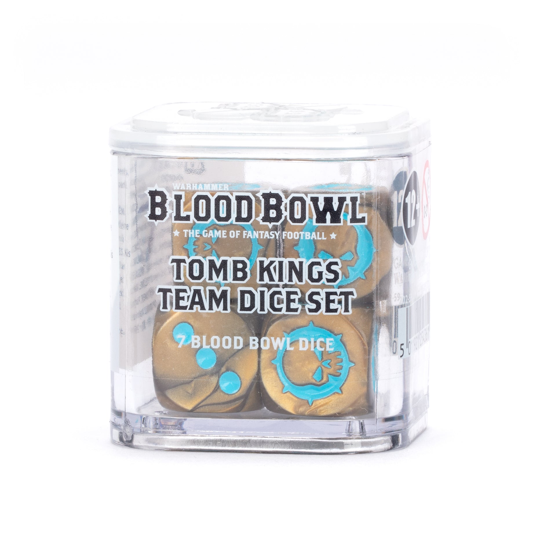 BLOOD BOWL: TOMB KINGS TEAM DICE SET - Mighty Melee Games