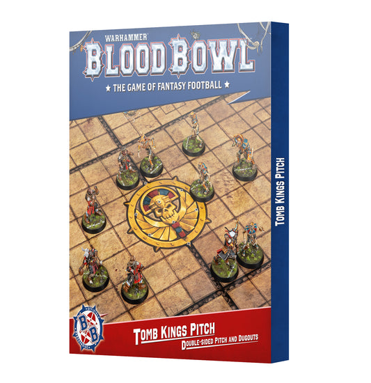 BLOOD BOWL: TOMB KINGS TEAM PITCH & DUGOUTS - Mighty Melee Games