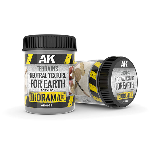 AK Interactive Neutral Texture - Earth 250ml
