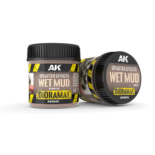 AK Interactive Splatter Effects Wet Mud 100ml