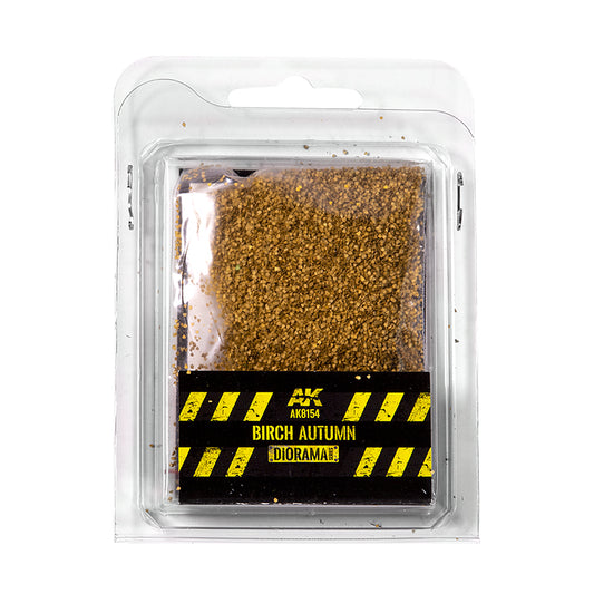 AK Diorama: Birch Autumn Leaves - 28 mm 1/72 (bag 7 gr.)