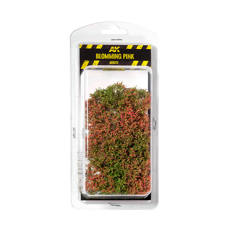 AK Diorama: Blomming Pink Shrubberies