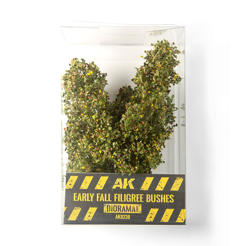 AK Diorama: Early Fall Filigree Bushes 1:35