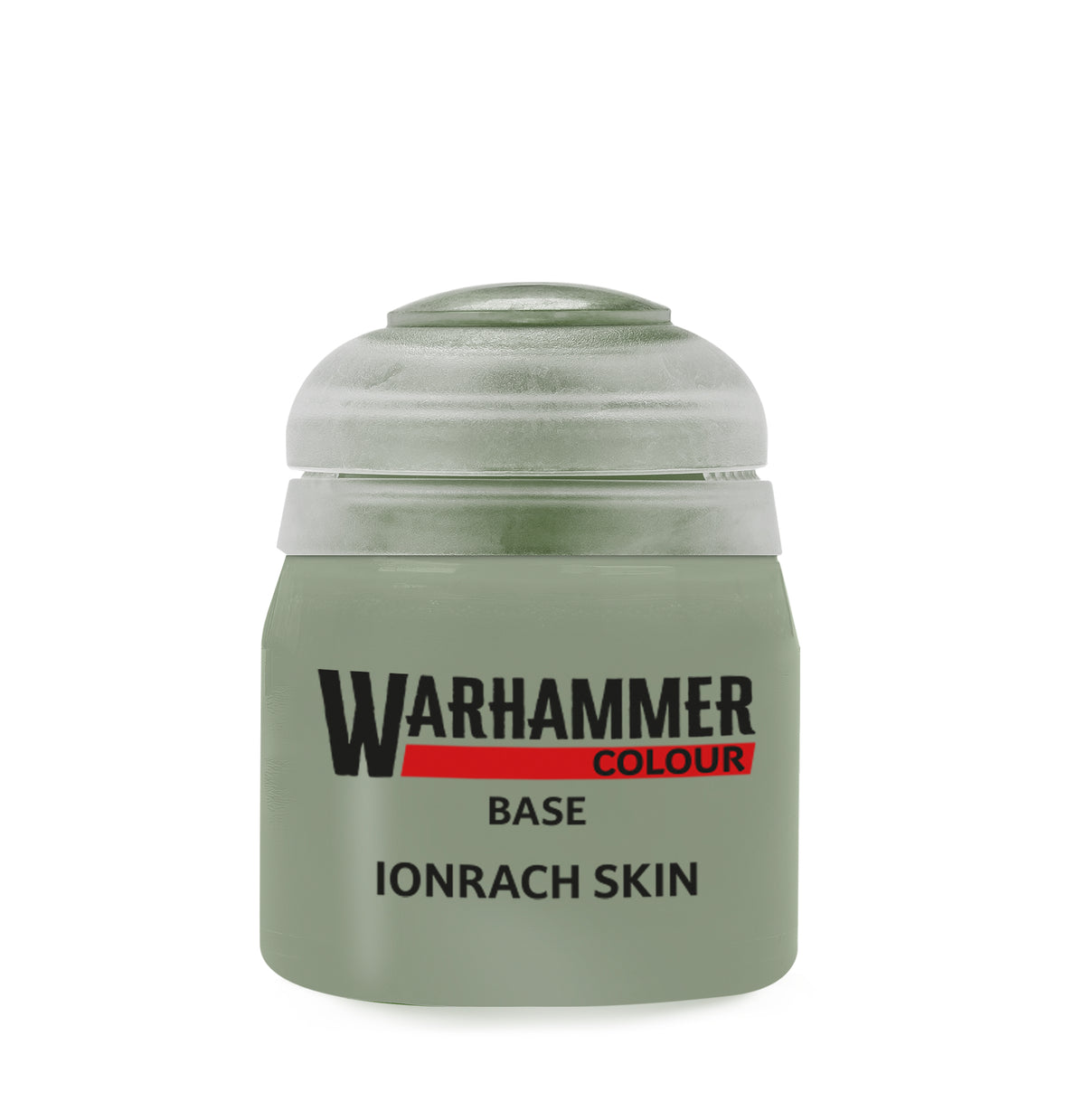 Games Workshop Ionrach Skin paint bottle, 12ml, for miniature painting, featuring a clear view of the label and paint color.
