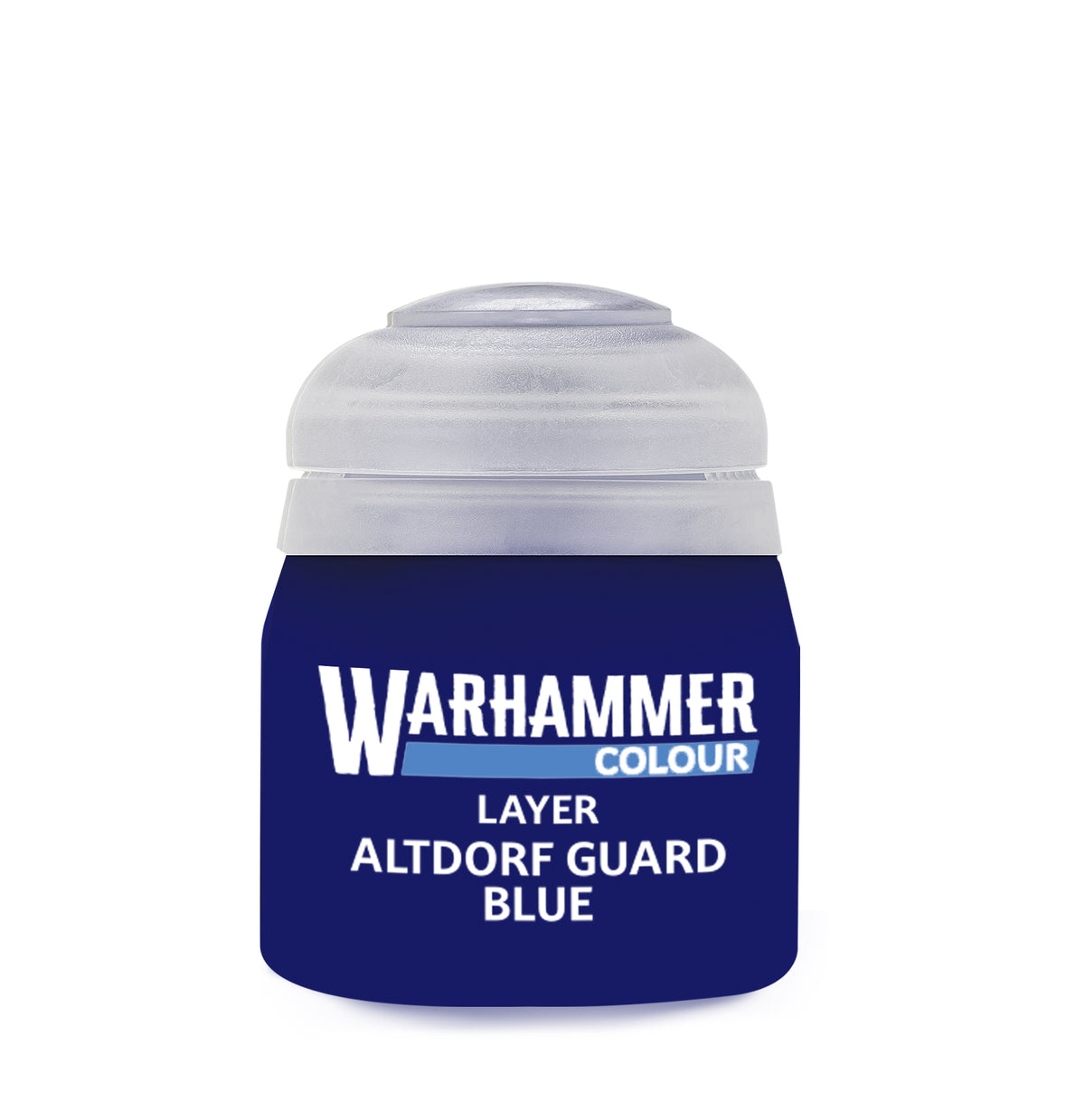 Games Workshop Altdorf Guard Blue paint, 12ml bottle, ideal for miniature painting and model detailing.