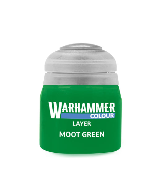 Warhammer Colour Layer: Moot Green, single 12ml pot