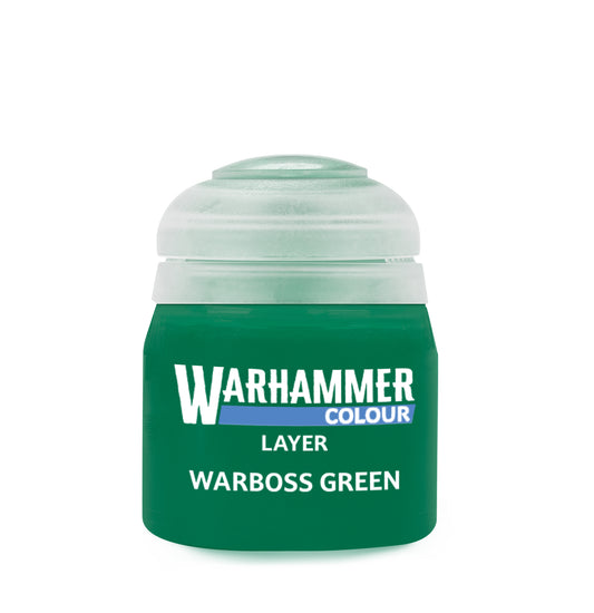 Warhammer Colour Layer: Warboss Green, single 12ml pot