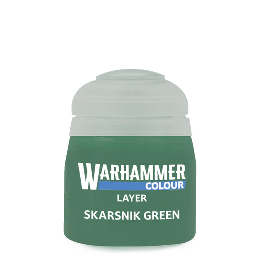 Warhammer Colour Layer: Skarsnik Green, single 12ml pot