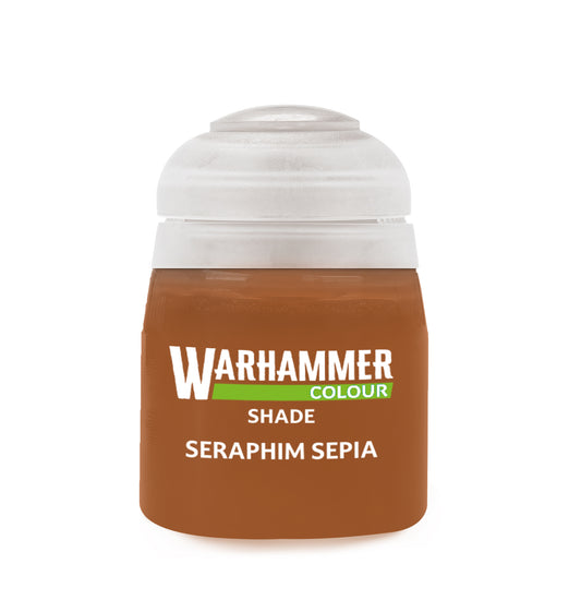 Warhammer Colour Shade: Seraphim Sepia, single 18ml pot