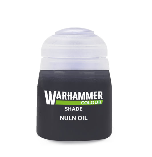 Warhammer Colour Shade: Nuln Oil, single 18ml pot