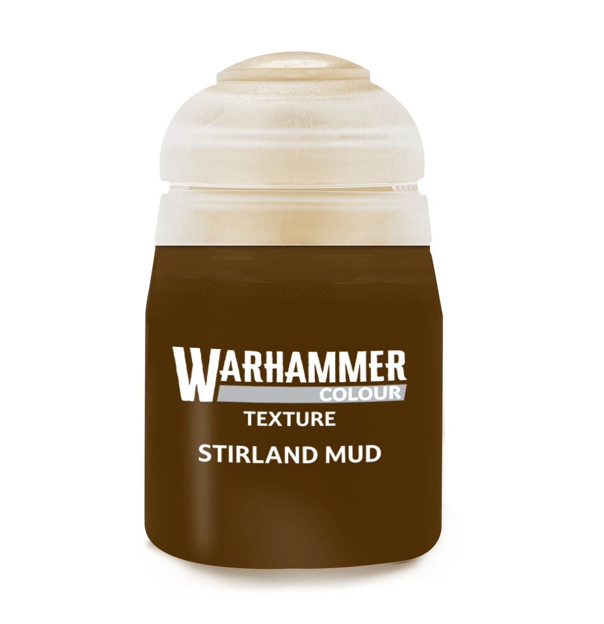 Games Workshop Citadel Technical Stirland Mud paint in 24ml bottle, dark brown weathering and terrain effect for miniatures