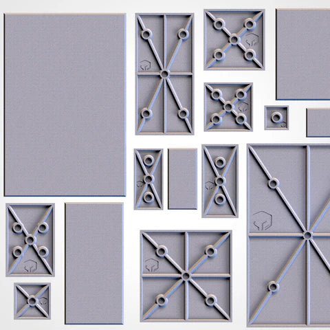 Txarli Blank Bases 2.0 - Square - Mighty Melee Games