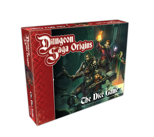 Dungeon Saga Origins: The Dice Game - Mighty Melee Games