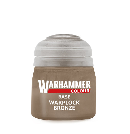 Warhammer Colour Base: Warplock Bronze, single 12ml pot