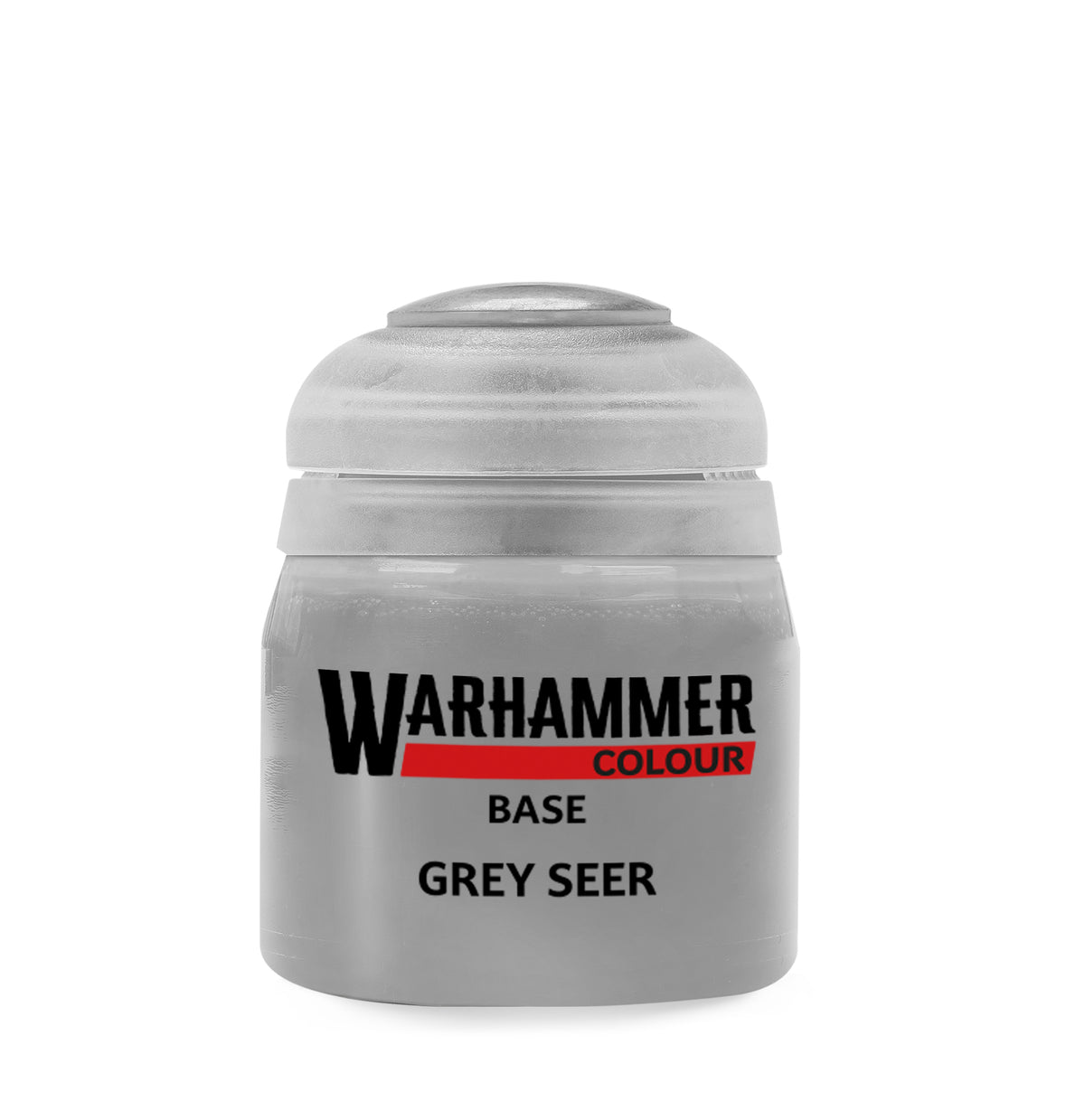 Warhammer Colour Base: Grey Seer, single 12ml pot