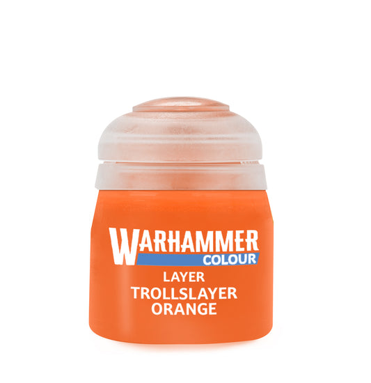Warhammer Colour Layer: Trollslayer Orange, single 12ml pot