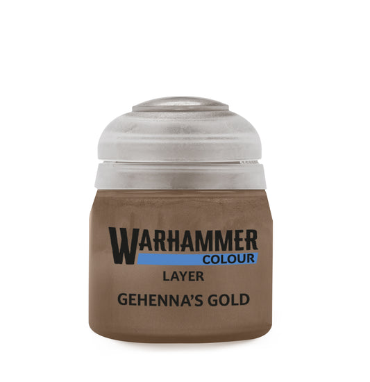 Warhammer Colour Layer: Gehenna'S Gold, single 12ml pot