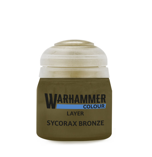 Warhammer Colour Layer: Sycorax Bronze, single 12ml pot