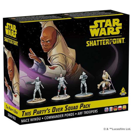 This Party's Over (Mace Windu) Squad Pack: Star Wars Shatterpoint - Mighty Melee Games