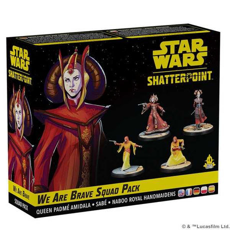 We Are Brave (Padme Amidala) Squad Pack: Star Wars Shatterpoint - Mighty Melee Games