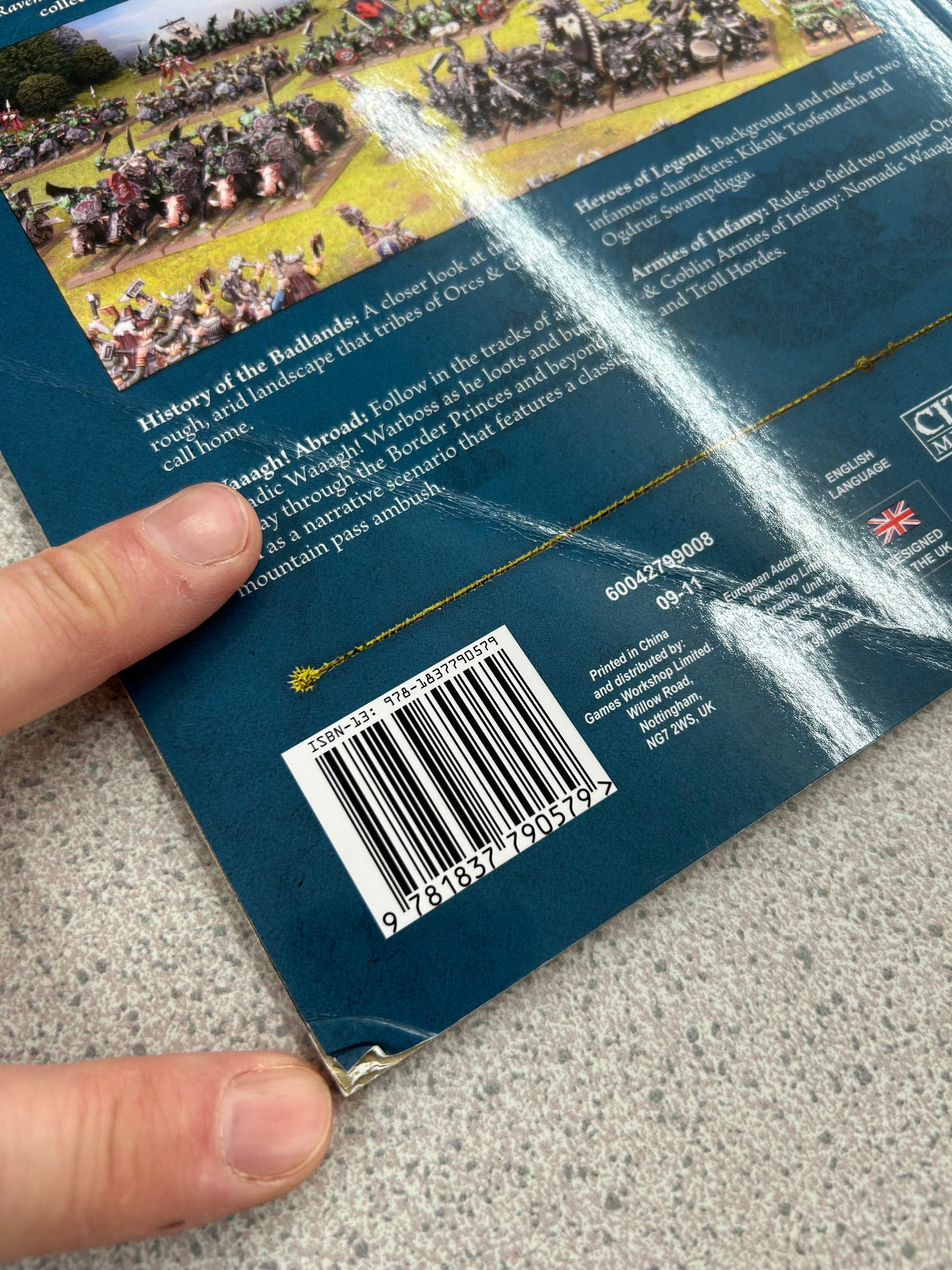 ARCANE JOURNAL: ORC & GOBLIN TRIBES (SLIGHT COVER DAMAGE - SEE IMAGE) - Mighty Melee Games