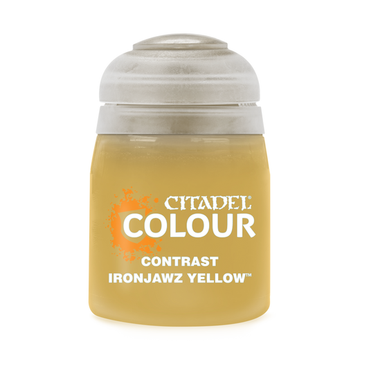 Citadel Colour: Ironjawz Yellow, single 18ml pot