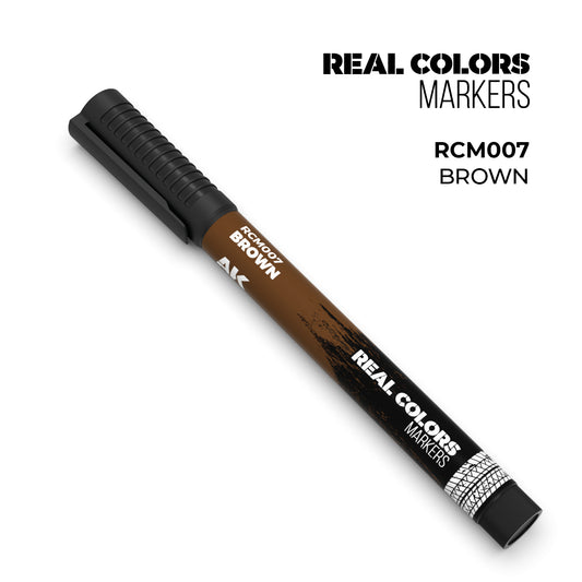 AK Interactive Real Colors Marker: Brown