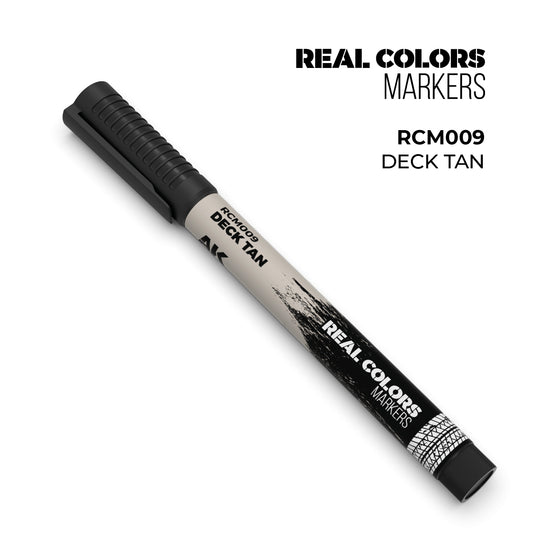 AK Interactive Real Colors Marker: Deck Tan
