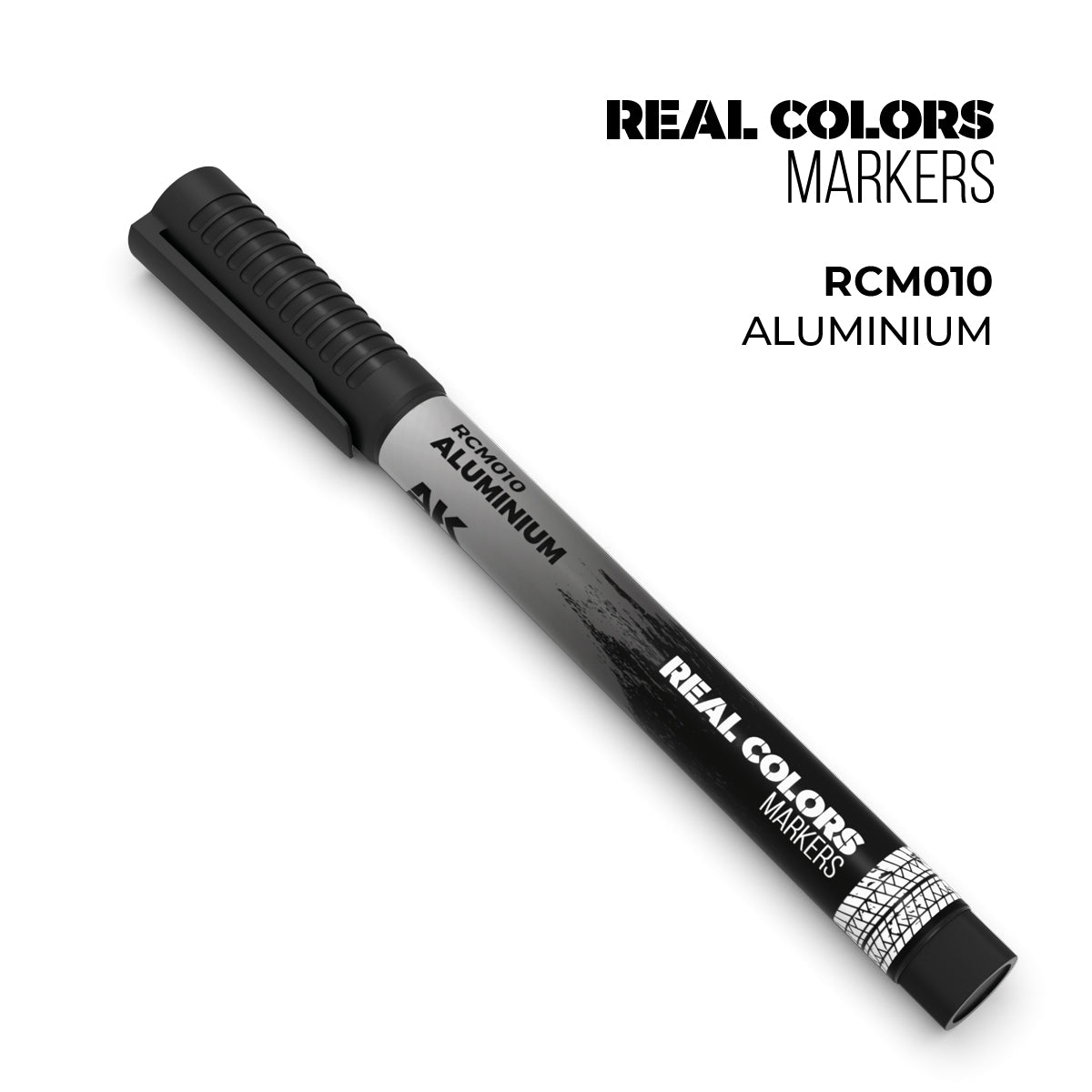 AK Interactive Real Colors Marker: Aluminium
