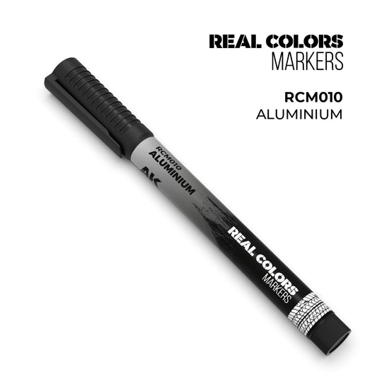 AK Interactive Real Colors Marker: Aluminium