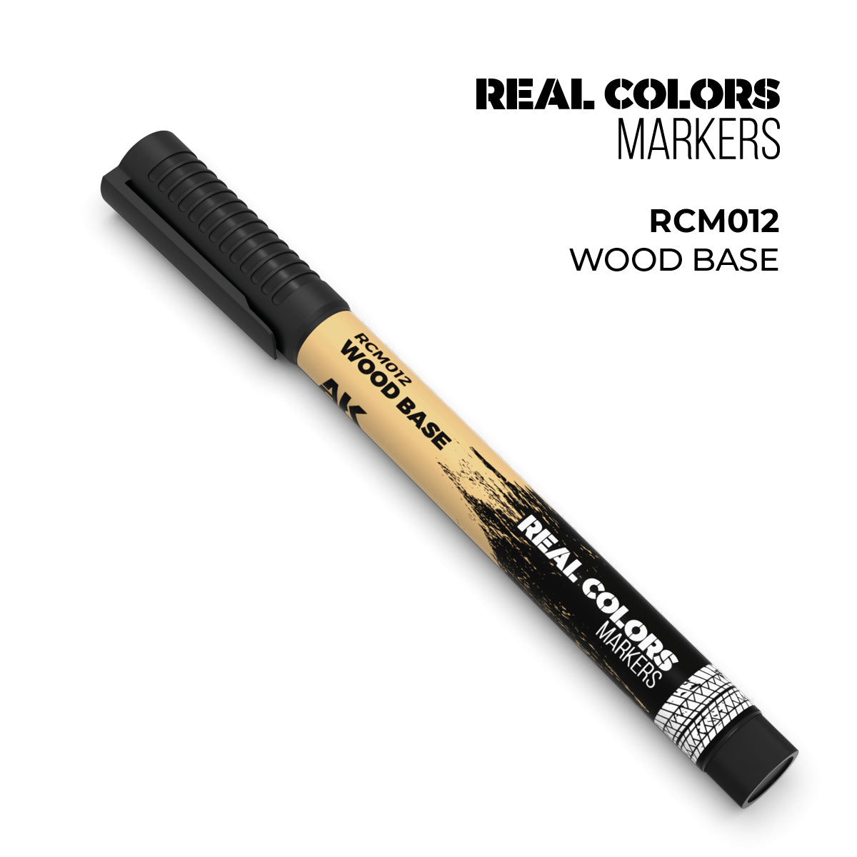 AK Interactive Real Colors Marker: Wood Base