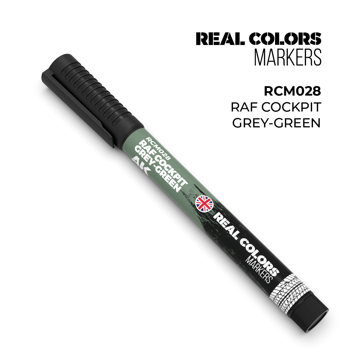 AK Interactive Real Colors Marker: RAF Cockpit Grey-green