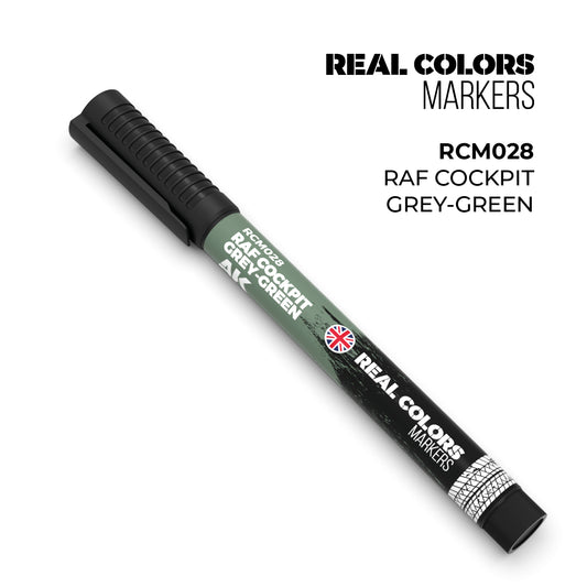 AK Interactive Real Colors Marker: RAF Cockpit Grey-green
