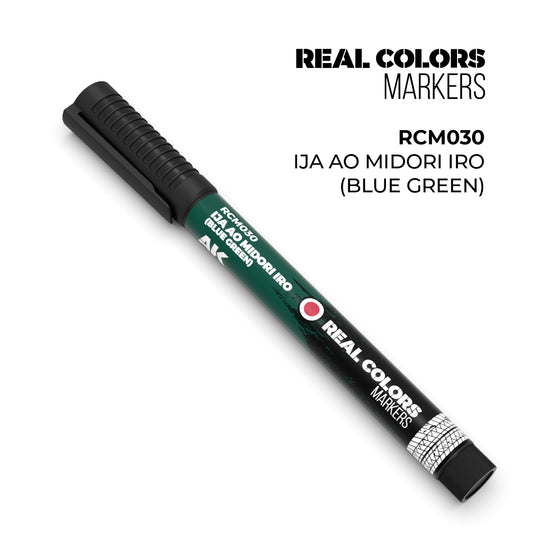 AK Interactive Real Colors Marker: IJA AO Midori Iro (Blue Green)