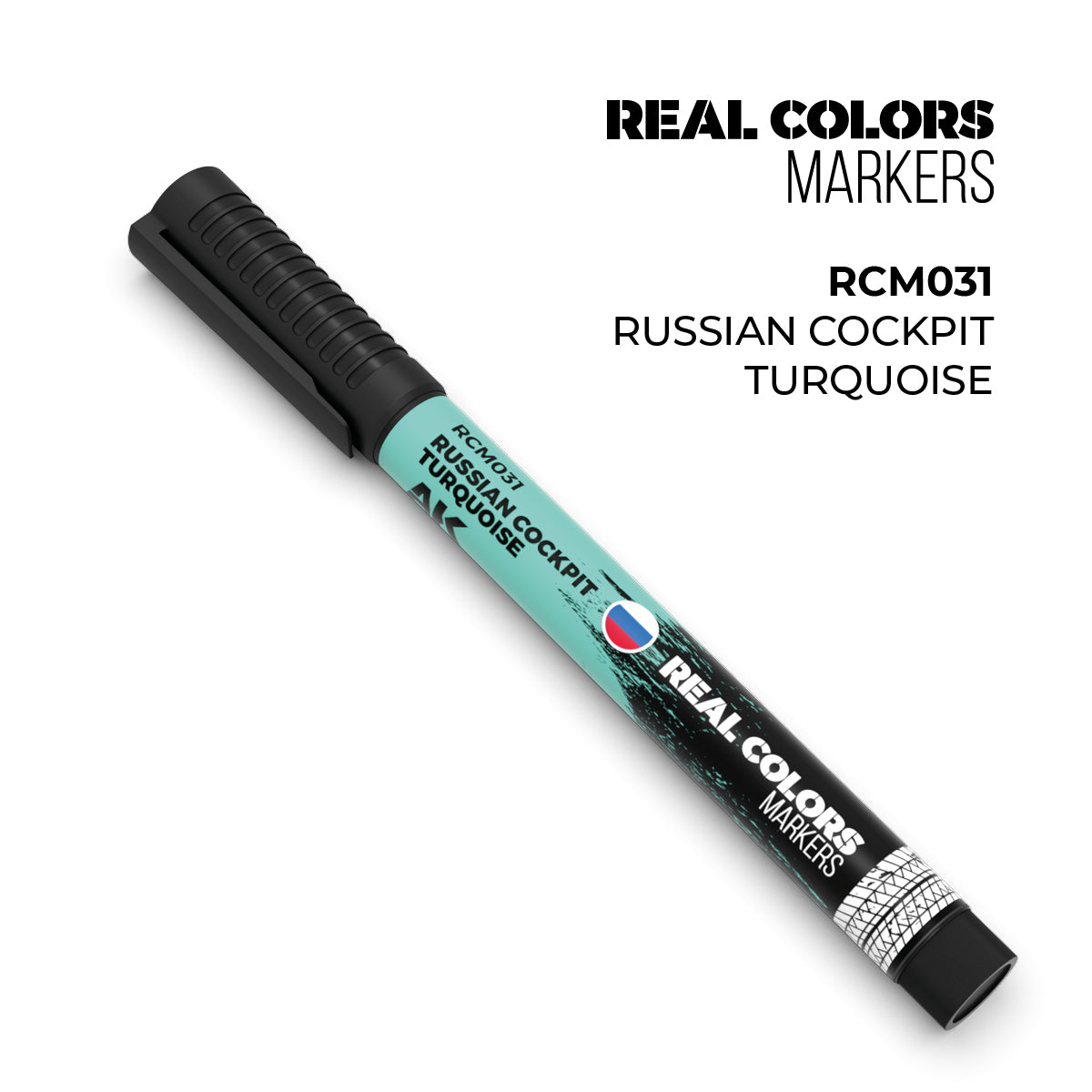 AK Interactive Real Colors Marker: Russian Cockpit Torquoise