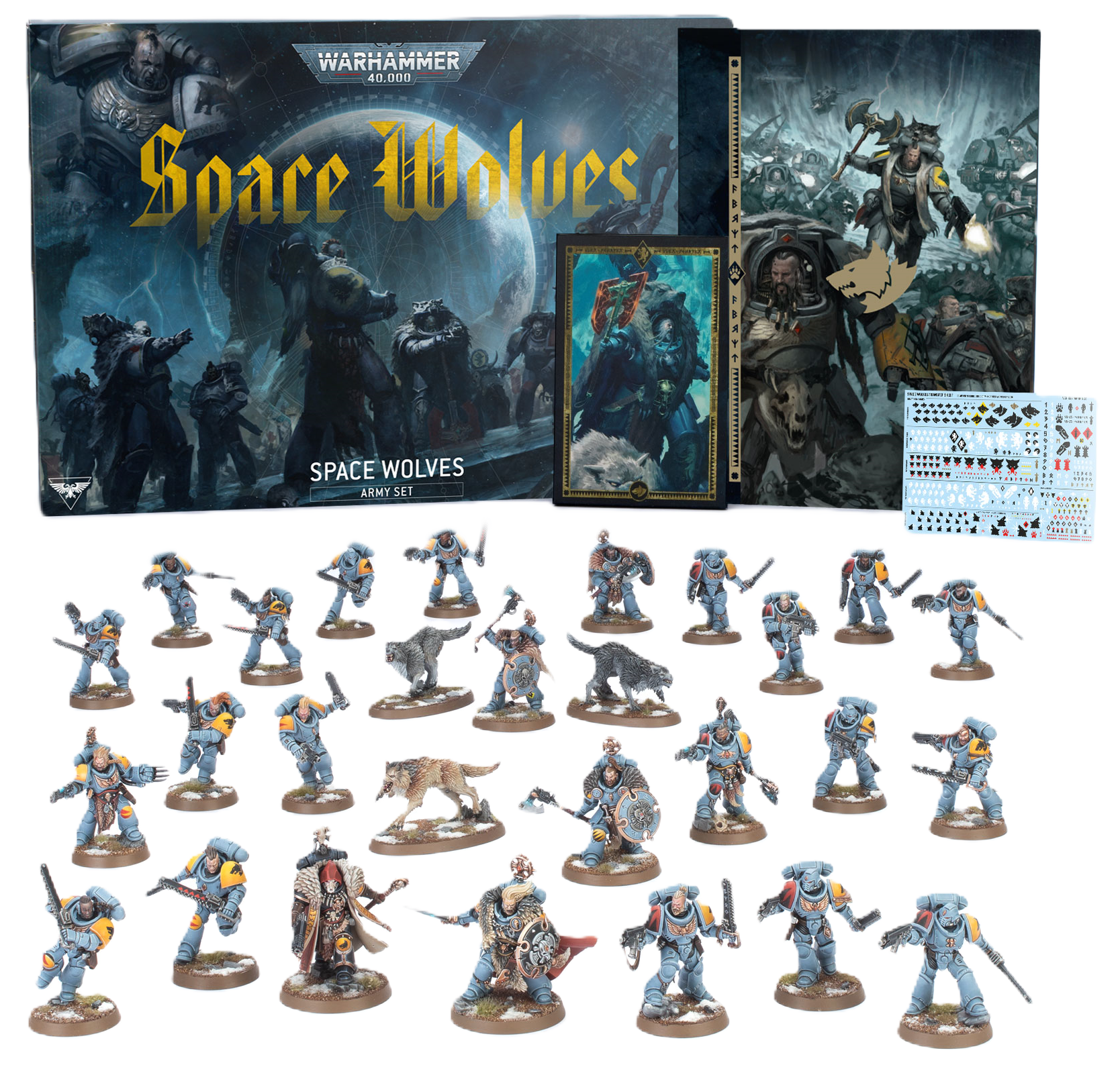SPACE WOLVES ARMY SET - Mighty Melee Games
