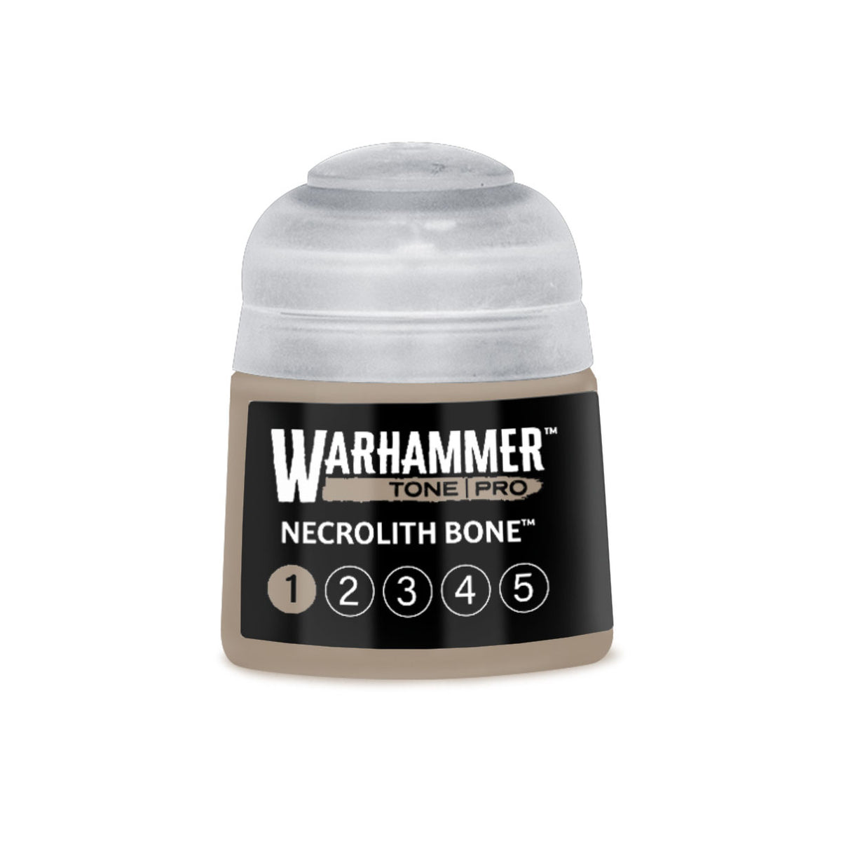 Warhammer Tone Pro: Necrolith Bone 1 12ml – individual pot