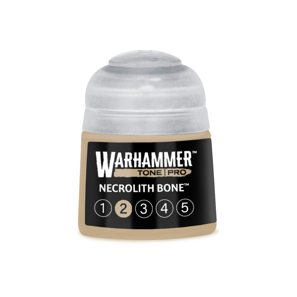Warhammer Tone Pro: Necrolith Bone 2 12ml – individual pot