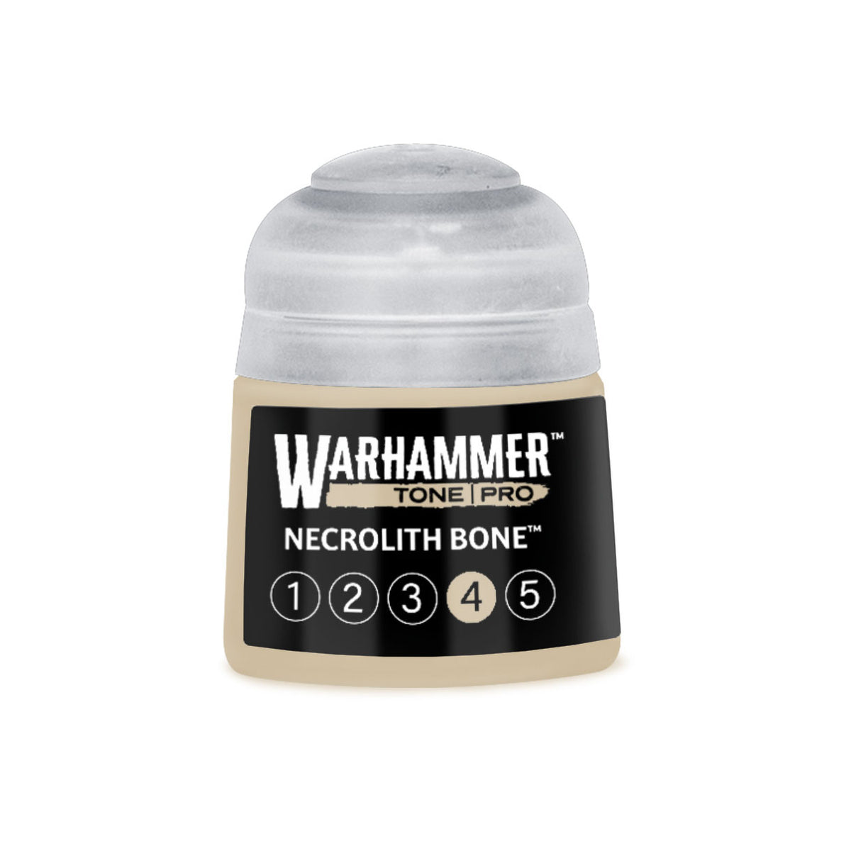 Warhammer Tone Pro: Necrolith Bone 4 12ml – individual pot