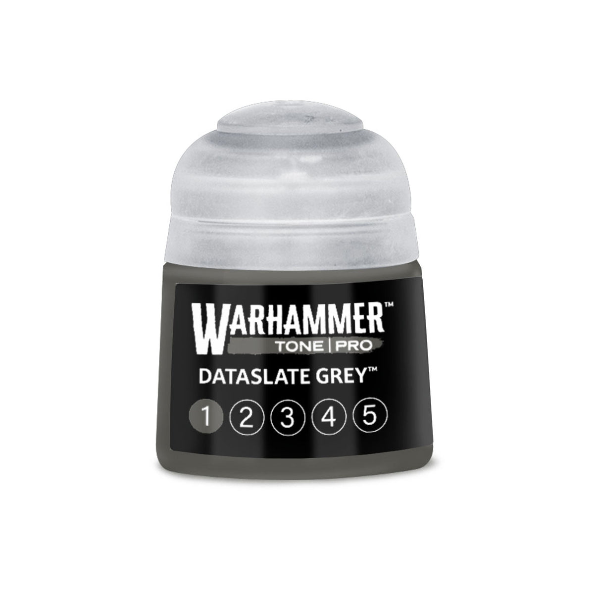 Warhammer Tone Pro: Dataslate Grey 1 12ml – individual pot