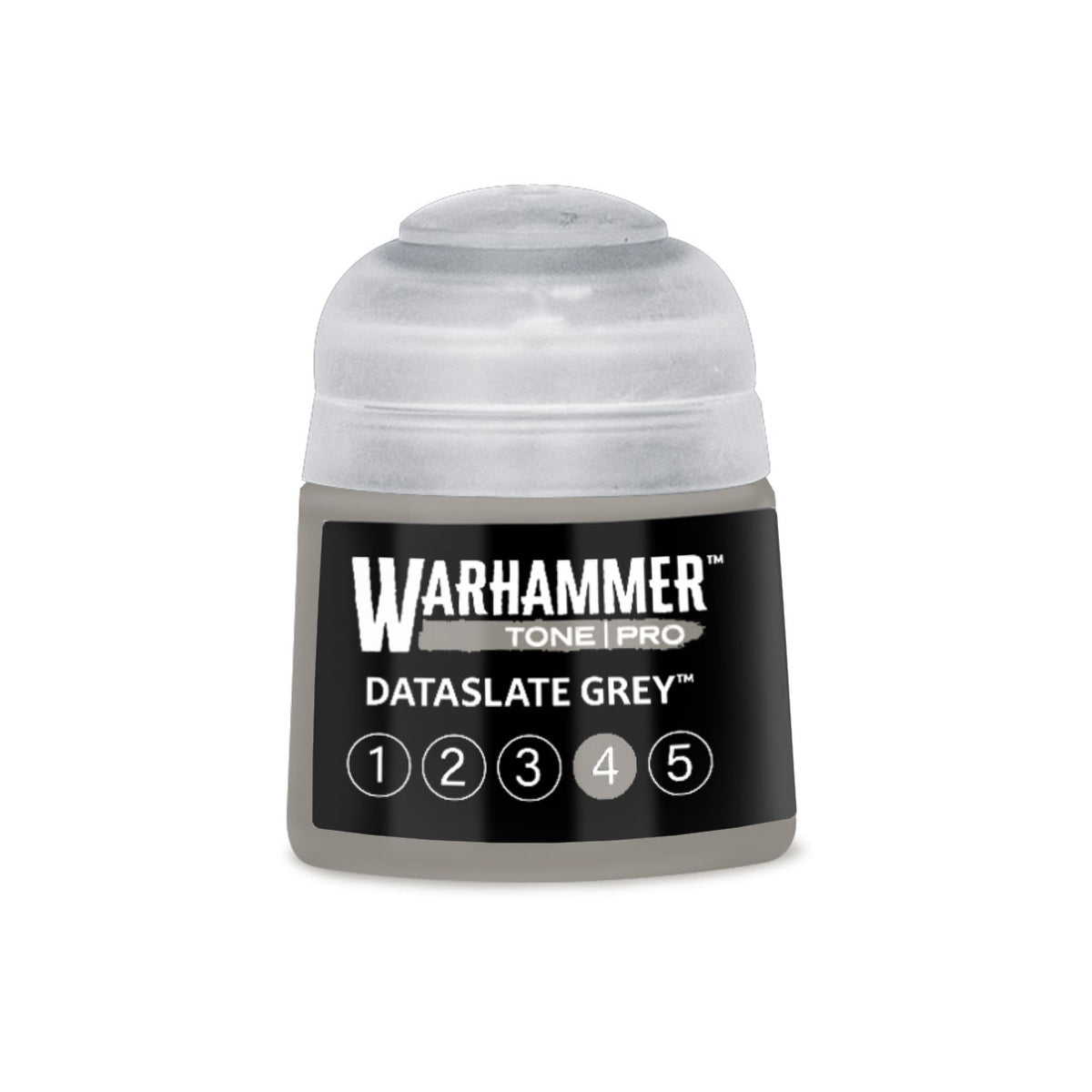 Warhammer Tone Pro: Dataslate Grey 4 12ml – individual pot