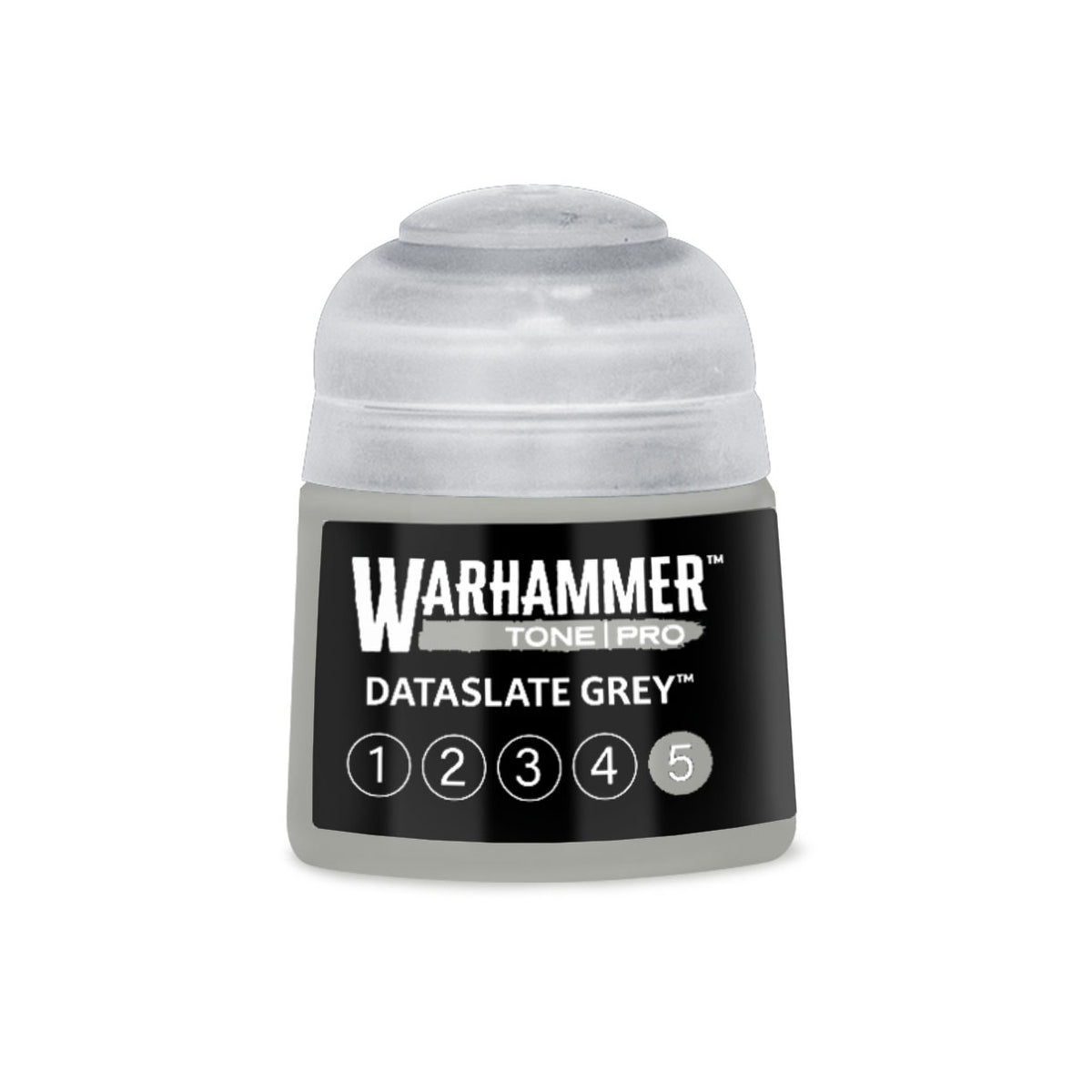 Warhammer Tone Pro: Dataslate Grey 5 12ml – individual pot