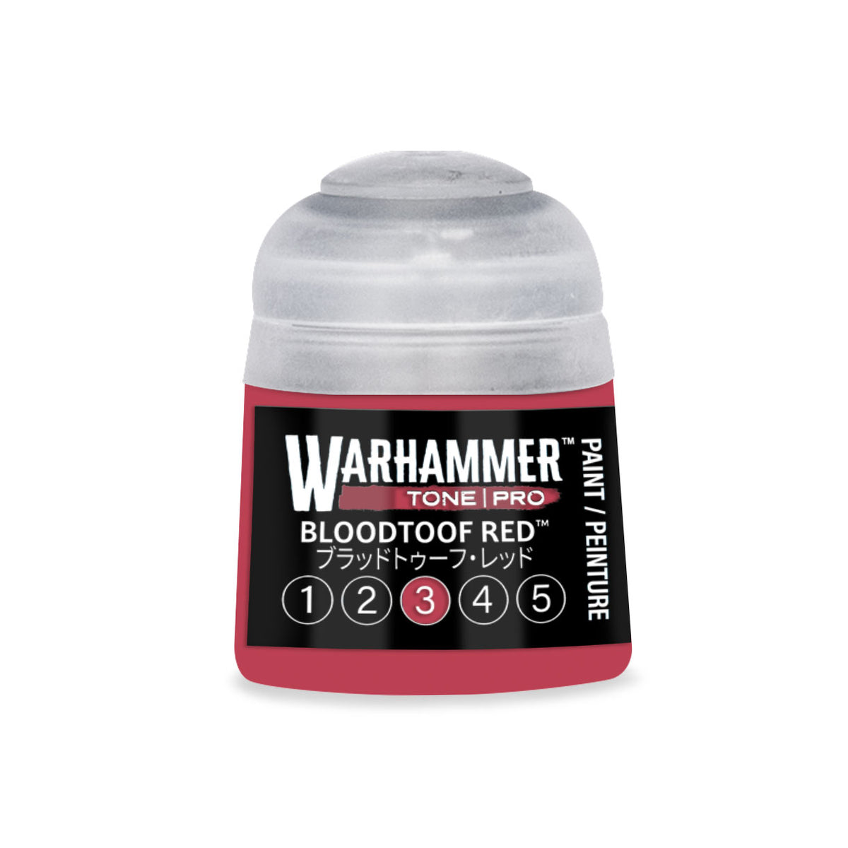 Warhammer Tone Pro: Bloodtoof Red 3 12ml – individual pot