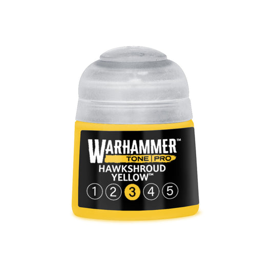 Warhammer Tone Pro: Hawkshroud Yellow 3 12ml – individual pot