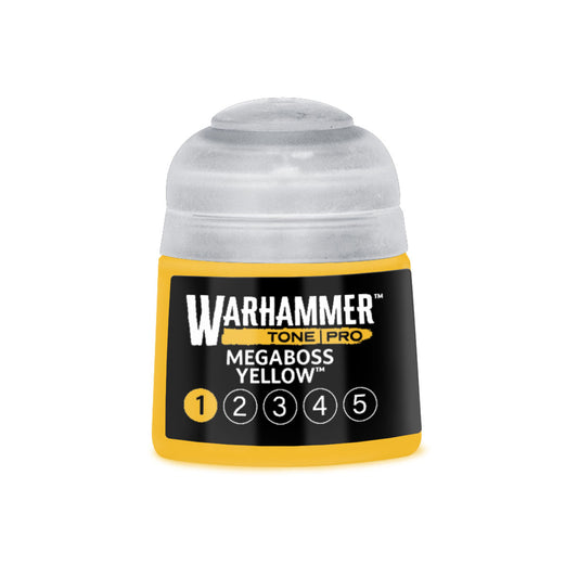 Warhammer Tone Pro: Megaboss Yellow 1 12ml – individual pot